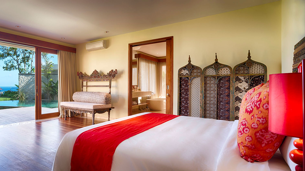 Pandawa Cliff Estate - Villa Markisa - Honeymoon suite decor